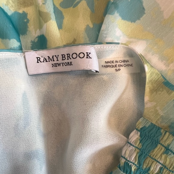 Ramy Brook Women's V-Neck Sleeveless Printed Hilda Dress - Picture 10 of 10